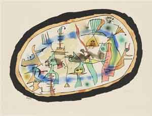 Joan Miró, Geburt des Tages, 1957, Kunsthalle Bremen – Der Kunstverein in Bremen, © Successió Miró / VG Bild-Kunst, Bonn 2024